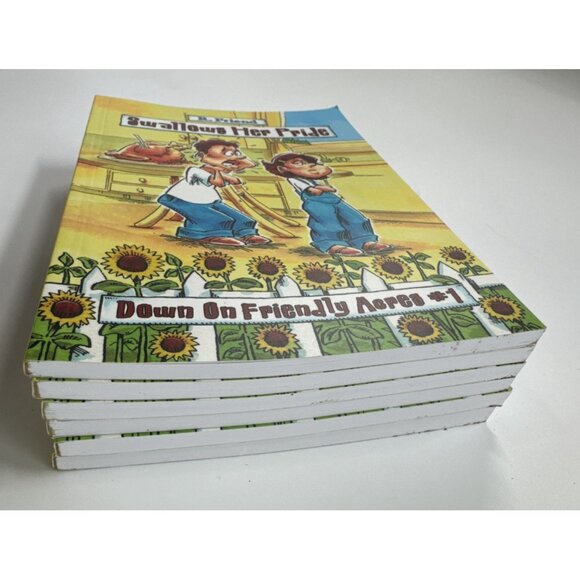 Down On Friendly Acres Books Set 1-6 Paperback Sunflower Seeds R Friend Children - Picture 13 of 16